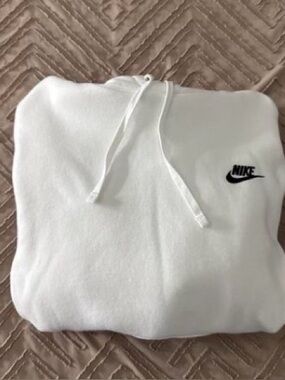 Nike White Hoodie